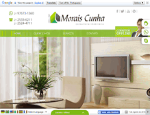 Tablet Screenshot of moraiscunha.com